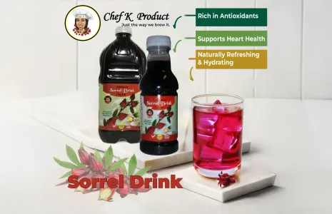 Ginger Punch With Fresh Sorrel